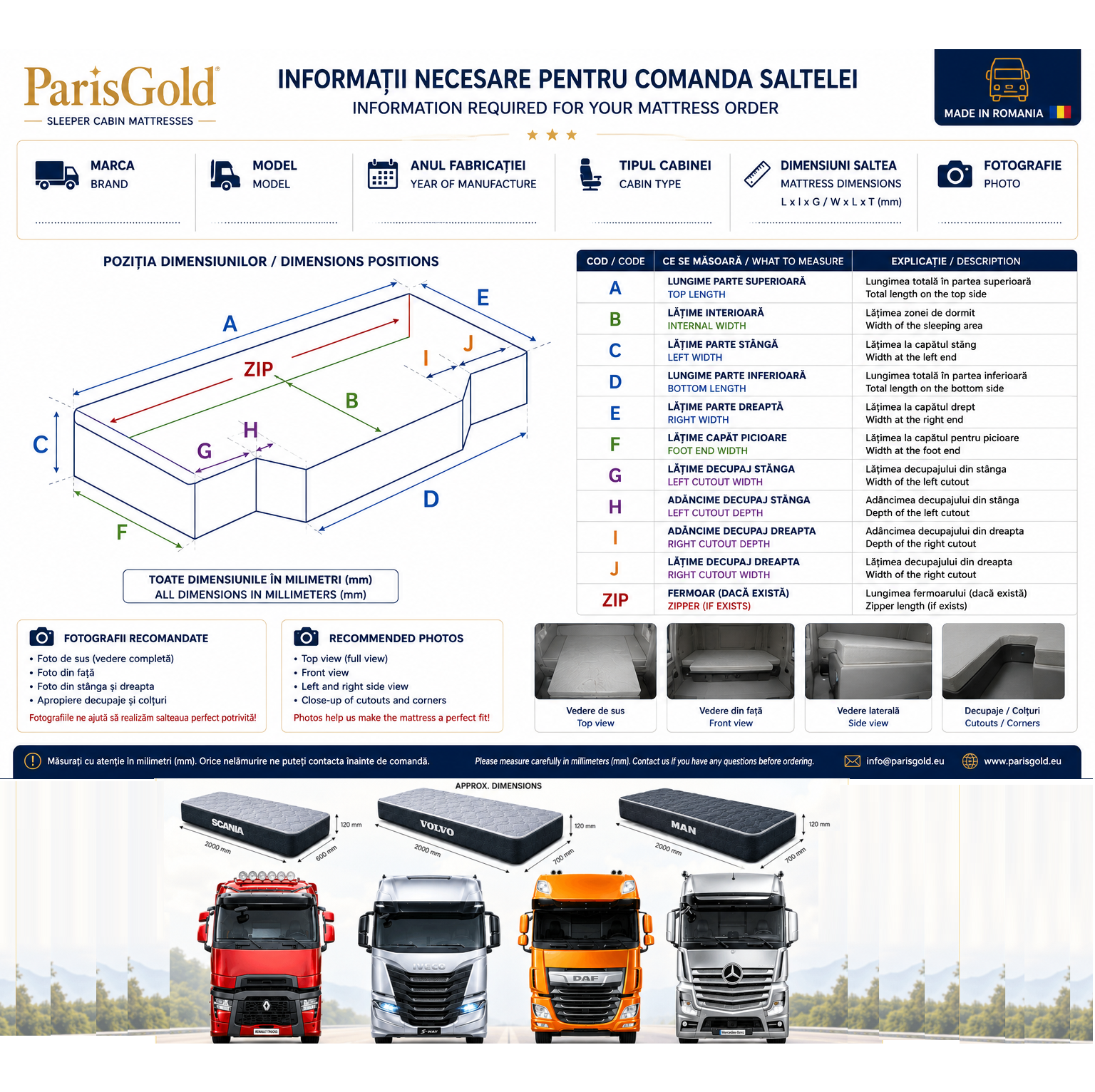 Saltea pentru camion - Image 3